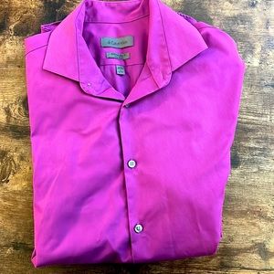 Bright Violet Calvin Klein Extreme Slim Fit Dress Shirt